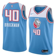 Sacramento Kings #40 Jon Brockman Jersey -Lion head 2018-2019