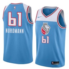 Sacramento Kings #61 Bevo Nordmann Jersey -Lion head 2018-2019