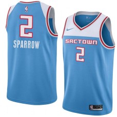 Sacramento Kings #2 Rory Sparrow Jersey -SACTOWN 2019-2020 Light Blue