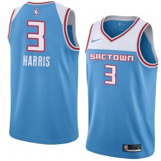 Sacramento Kings #3 Chris Harris Jersey -SACTOWN 2019-2020 Light Blue