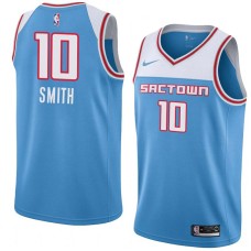 Sacramento Kings #10 Adrian Smith Jersey -SACTOWN 2019-2020 Light Blue