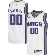 Sacramento Kings #00 Mark Olberding Jersey -White