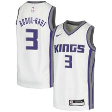 Sacramento Kings #3 Mahmoud Abdul-Rauf Jersey -White