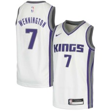 Sacramento Kings #7 Bill Wennington Jersey -White