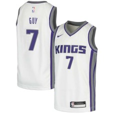 Sacramento Kings #7 Kyle Guy Jersey -White