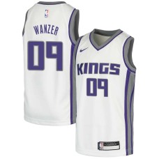 Sacramento Kings #09 Bobby Wanzer Jersey -White