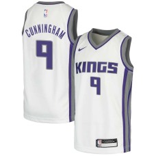 Sacramento Kings #9 Jared Cunningham Jersey -White