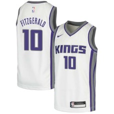 Sacramento Kings #10 Bob Fitzgerald Jersey -White