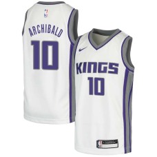 Sacramento Kings #10 Tiny Archibald Jersey -White