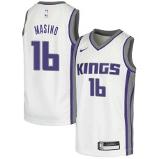 Sacramento Kings #16 Al Masino Jersey -White