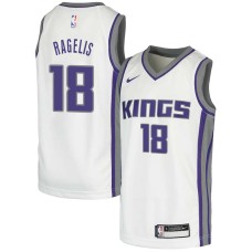 Sacramento Kings #18 Ray Ragelis Jersey -White