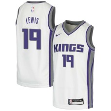 Sacramento Kings #19 Freddie Lewis Jersey -White