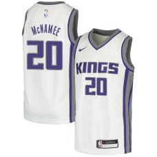 Sacramento Kings #20 Joe McNamee Jersey -White