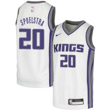 Sacramento Kings #20 Art Spoelstra Jersey -White