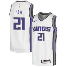 Sacramento Kings #21 Bob Love Jersey -White