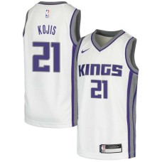 Sacramento Kings #21 Don Kojis Jersey -White