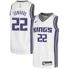 Sacramento Kings #22 Franklin Edwards Jersey -White