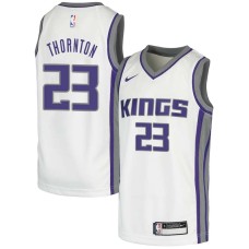 Sacramento Kings #23 Marcus Thornton Jersey -White