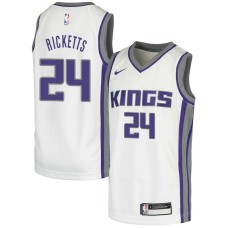 Sacramento Kings #24 Dick Ricketts Jersey -White