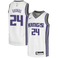 Sacramento Kings #24 Matt Guokas Jersey -White