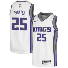 Sacramento Kings #25 Dave Piontek Jersey -White