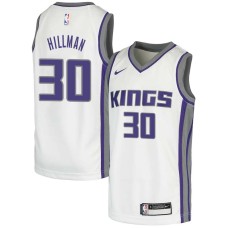 Sacramento Kings #30 Darnell Hillman Jersey -White