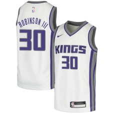 Sacramento Kings #30 Glenn Robinson III Jersey -White