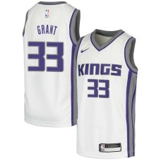 Sacramento Kings #33 Brian Grant Jersey -White