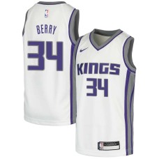 Sacramento Kings #34 Ricky Berry Jersey -White