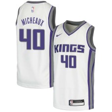 Sacramento Kings #40 Larry Micheaux Jersey -White