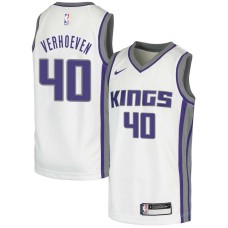 Sacramento Kings #40 Pete Verhoeven Jersey -White