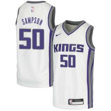 Sacramento Kings #50 Ralph Sampson Jersey -White