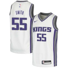 Sacramento Kings #55 Jabari Smith Jersey -White