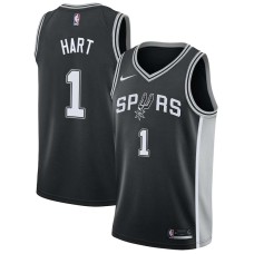 San Antonio Spurs #1 Jason Hart Jersey -Black