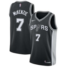 San Antonio Spurs #7 Forrest McKenzie Jersey -Black