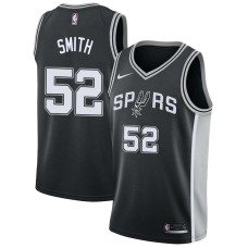 San Antonio Spurs #52 Ken Smith Jersey -Black