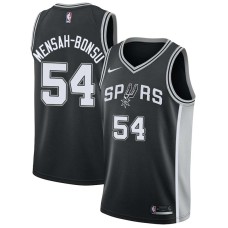 San Antonio Spurs #54 Pops Mensah-Bonsu Jersey -Black