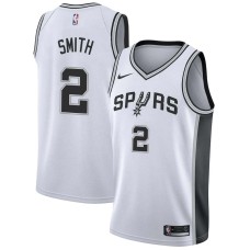 San Antonio Spurs #2 Larry Smith Jersey -White