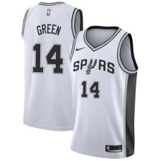 San Antonio Spurs #14 Danny Green Jersey -White