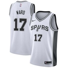 San Antonio Spurs #17 Charlie Ward Jersey -White