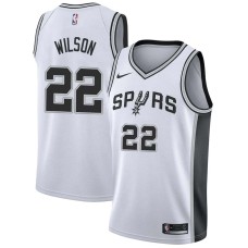 San Antonio Spurs #22 Bobby Wilson Jersey -White