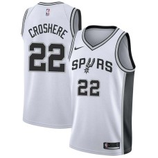 San Antonio Spurs #22 Austin Croshere Jersey -White