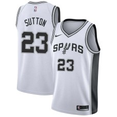 San Antonio Spurs #23 Greg Sutton Jersey -White