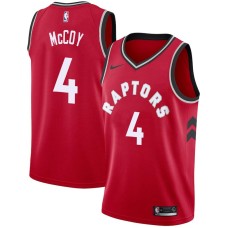 Toronto Raptors #4 Jelani McCoy Jersey -Red