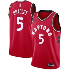 Toronto Raptors #5 Michael Bradley Jersey -Red