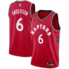 Toronto Raptors #6 Alan Anderson Jersey -Red