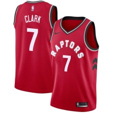 Toronto Raptors #7 Keon Clark Jersey -Red