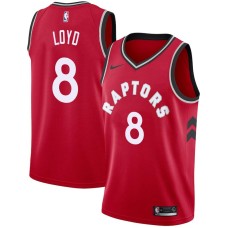 Toronto Raptors #8 Jordan Loyd Jersey -Red