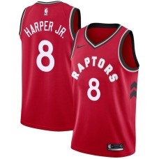 Toronto Raptors #8 Ron Harper Jr Jersey -Red