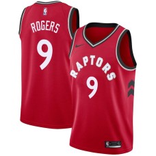 Toronto Raptors #9 Roy Rogers Jersey -Red